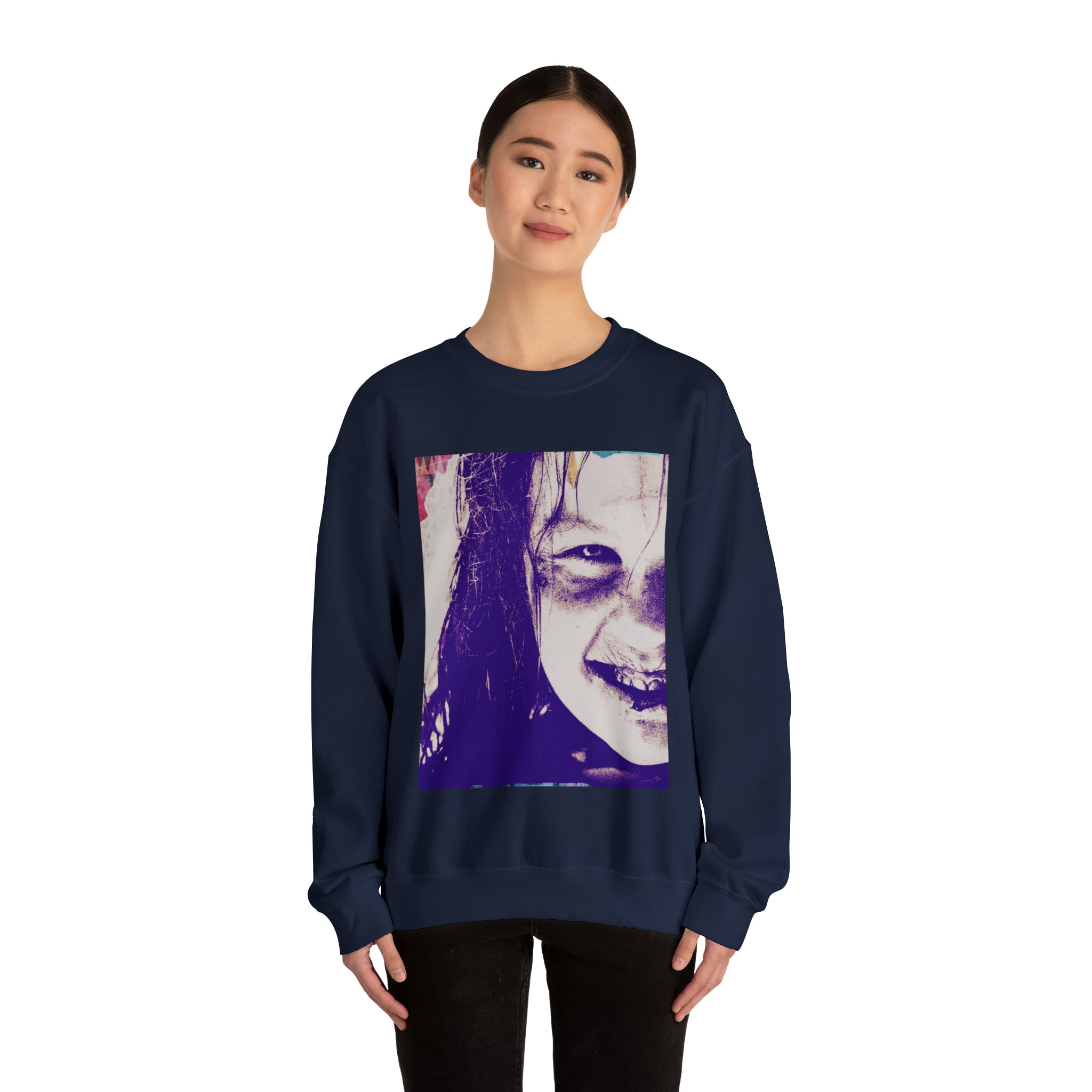 Exorcist Crewneck Sweatshirt (Purple Variant)