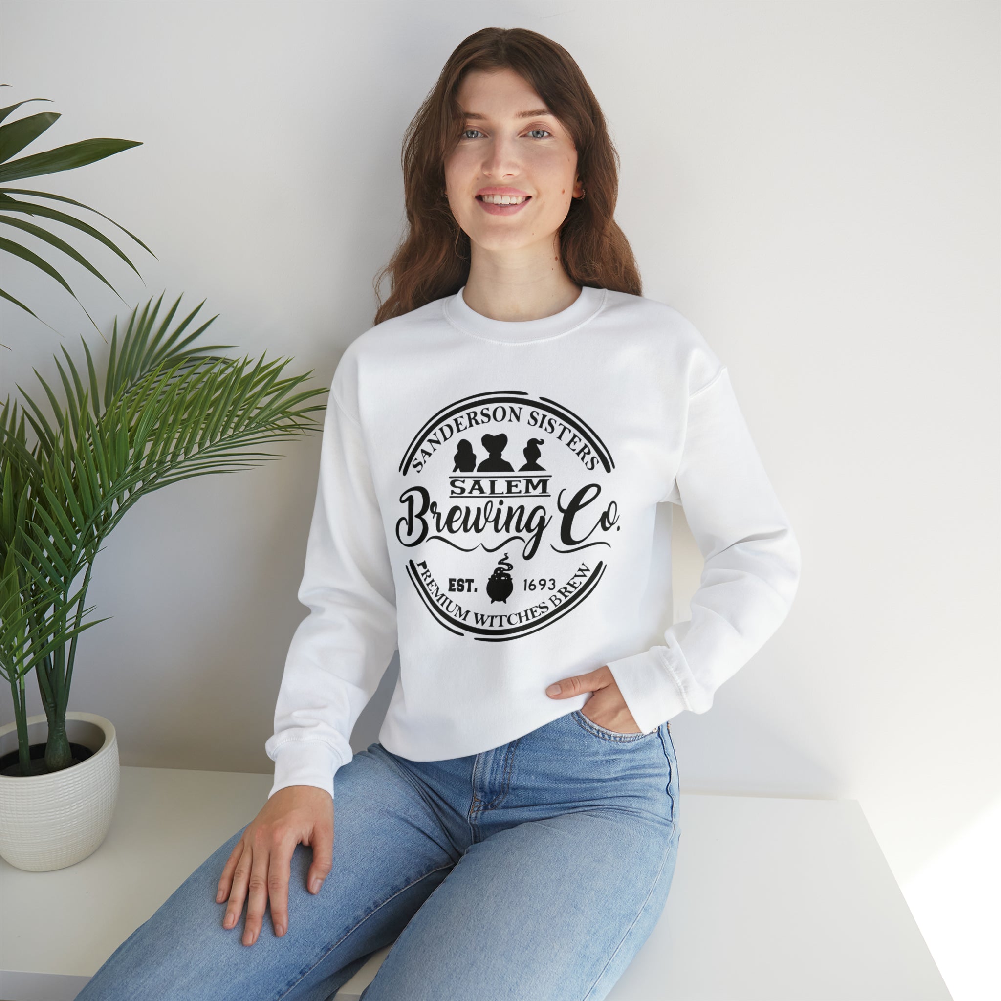 Sanderson Sisters Salem Brewing Co. Crewneck Sweatshirt