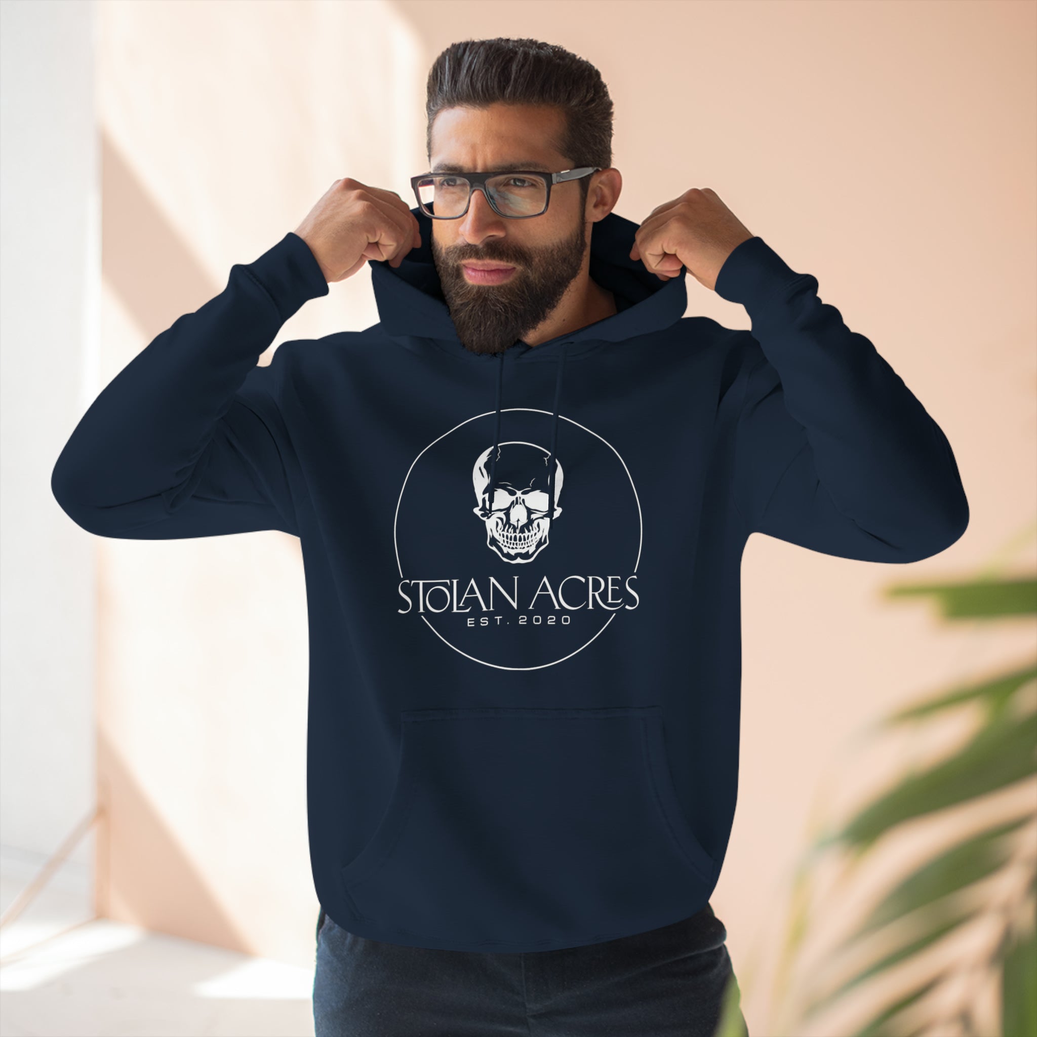 Stolan Acres Skull Hoodie