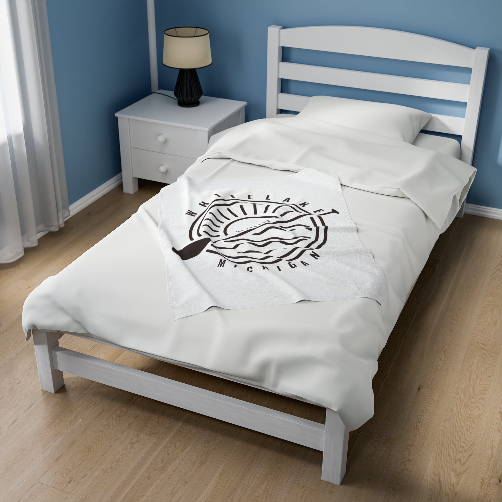 Paddle In The Sun | Velveteen Plush Blanket