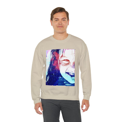 Exorcist Crewneck Sweatshirt (Pink and Navy Variant)