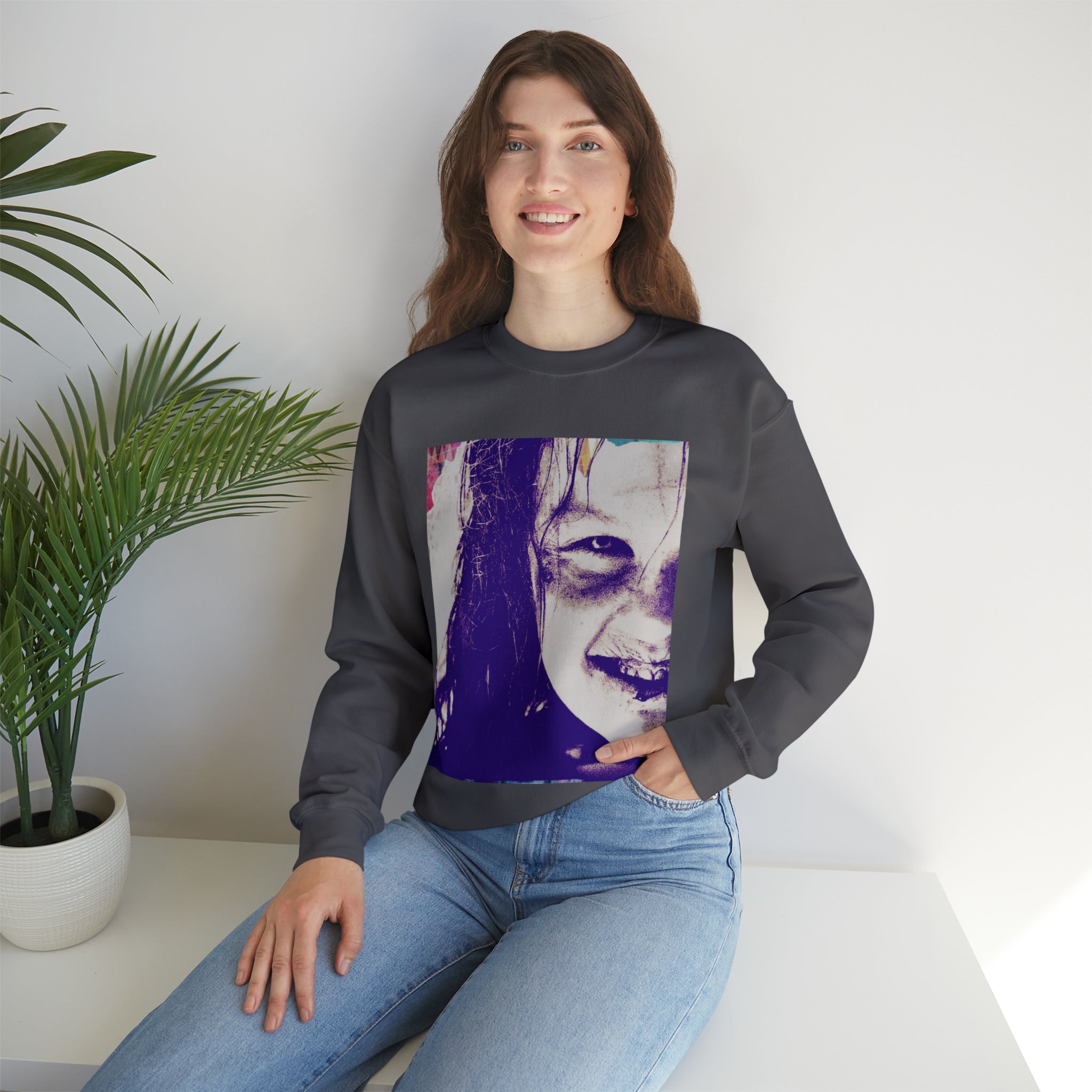 Exorcist Crewneck Sweatshirt (Purple Variant)