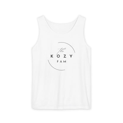 The Kozy Fam - Unisex Garment-Dyed Tank Top
