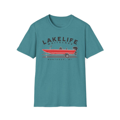 White Lake Fishing | Unisex Softstyle T-Shirt