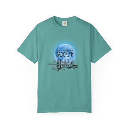 Blue Moon Over Brooklyn Tee – Made for Late Nights & Slow Mornings