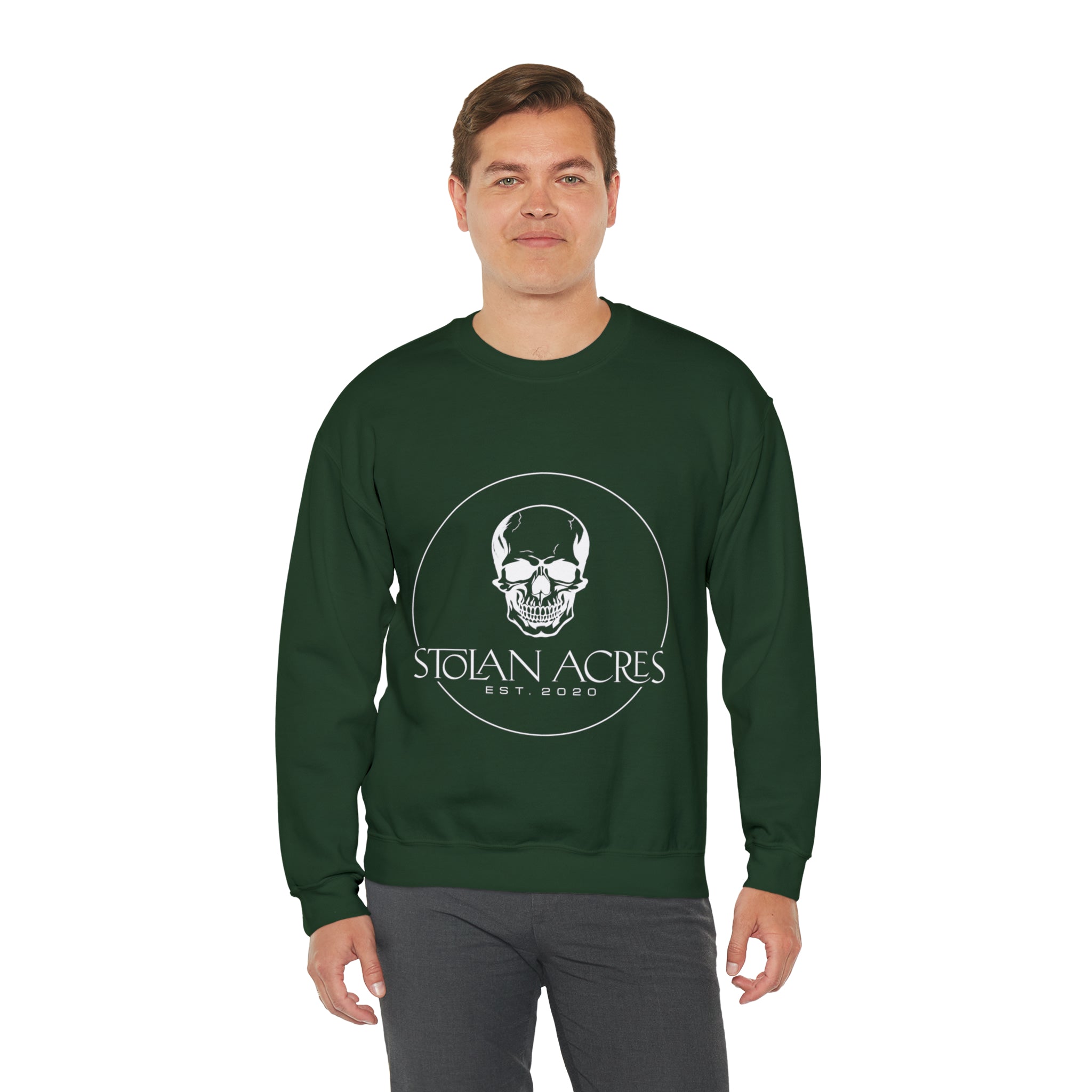 Stolan Acres Skull Crewneck Sweatshirt