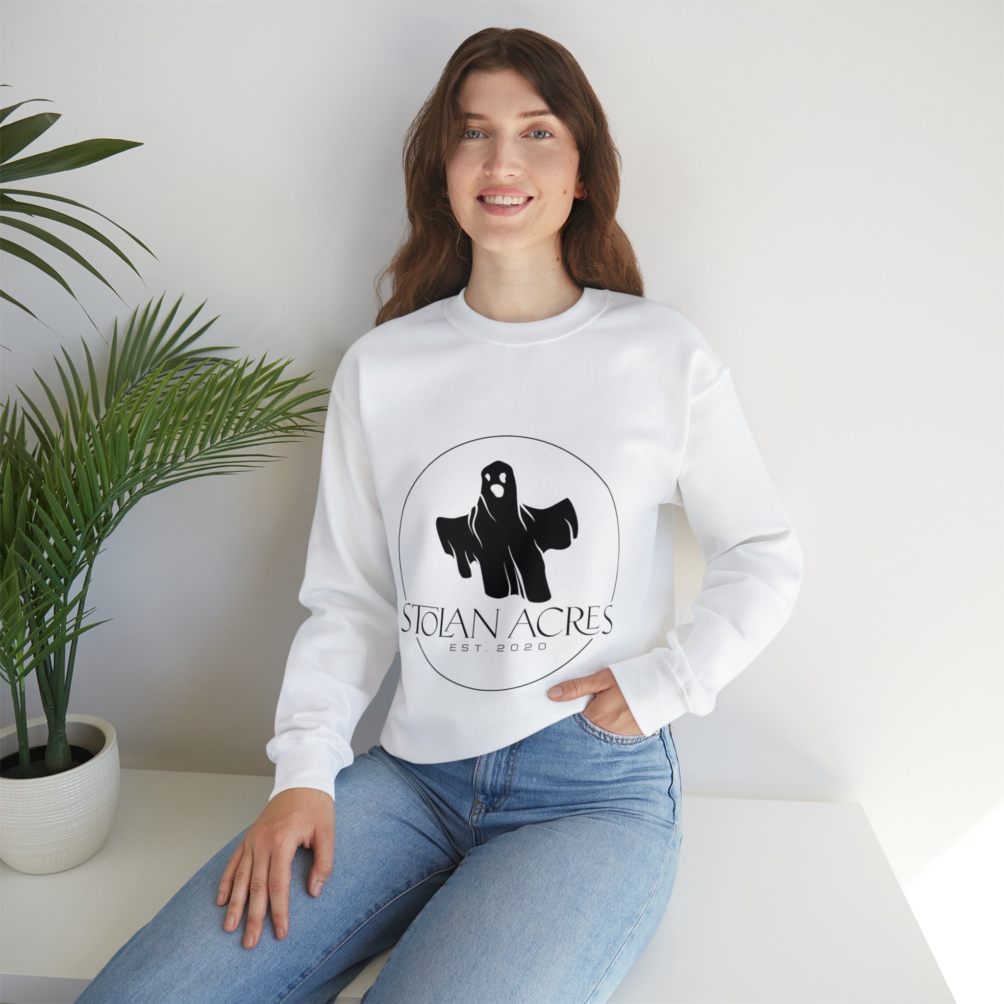 Stolan Acres Ghost Crewneck Sweatshirt