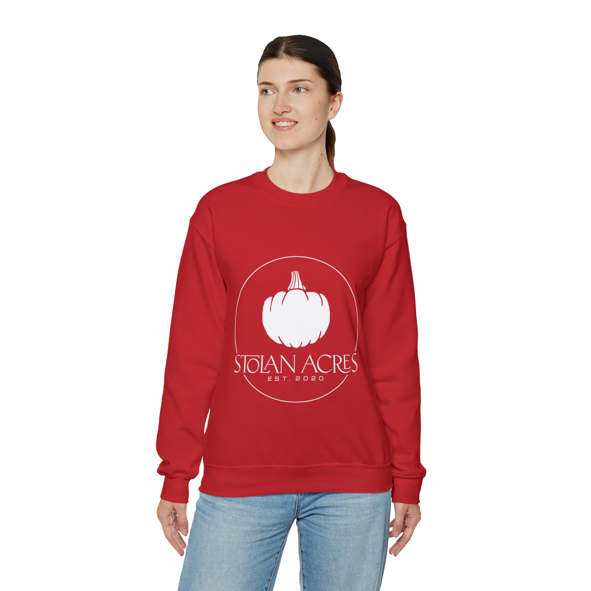 Stolan Acres Pumpkin Crewneck Sweatshirt