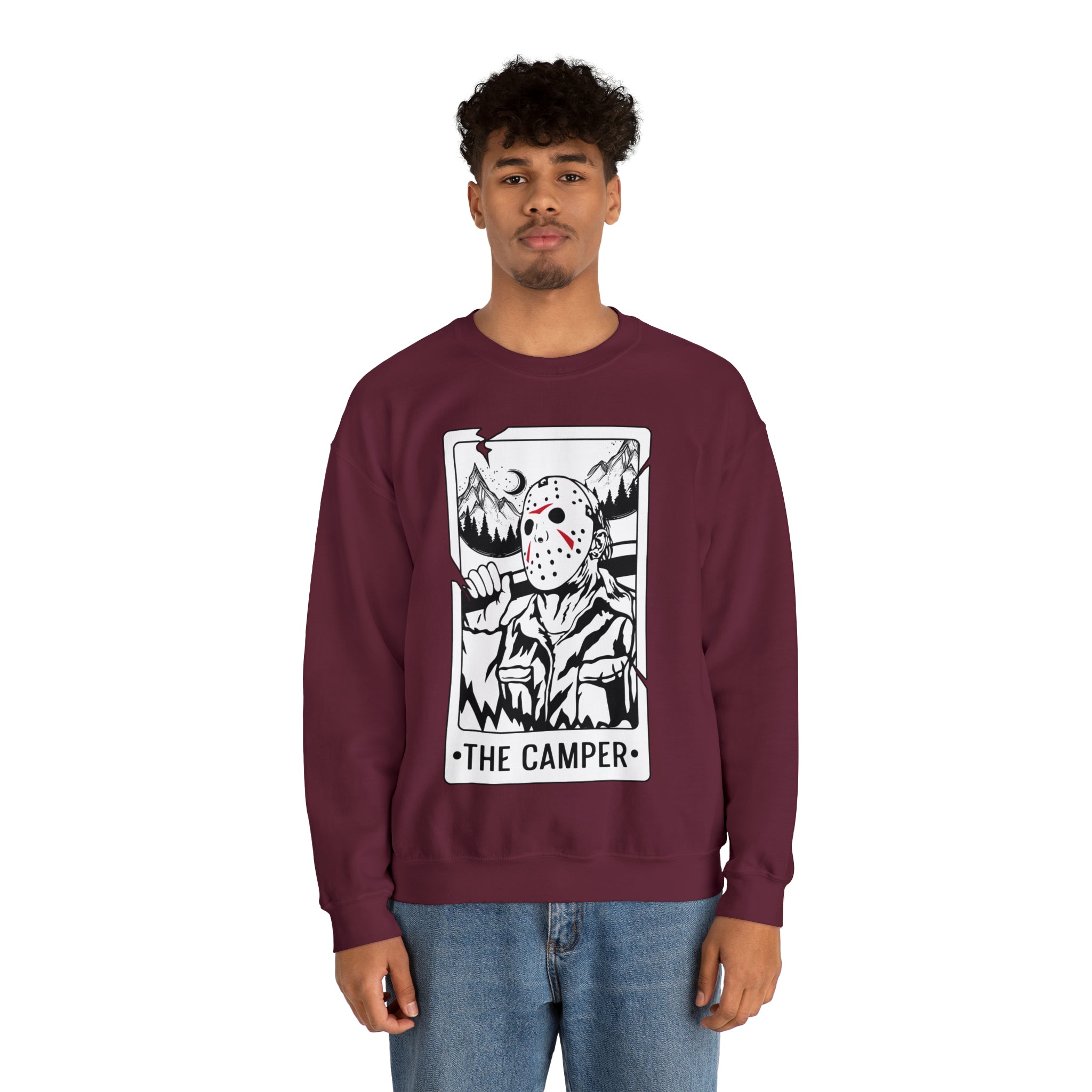 The Camper Tarot Card Crewneck Sweatshirt