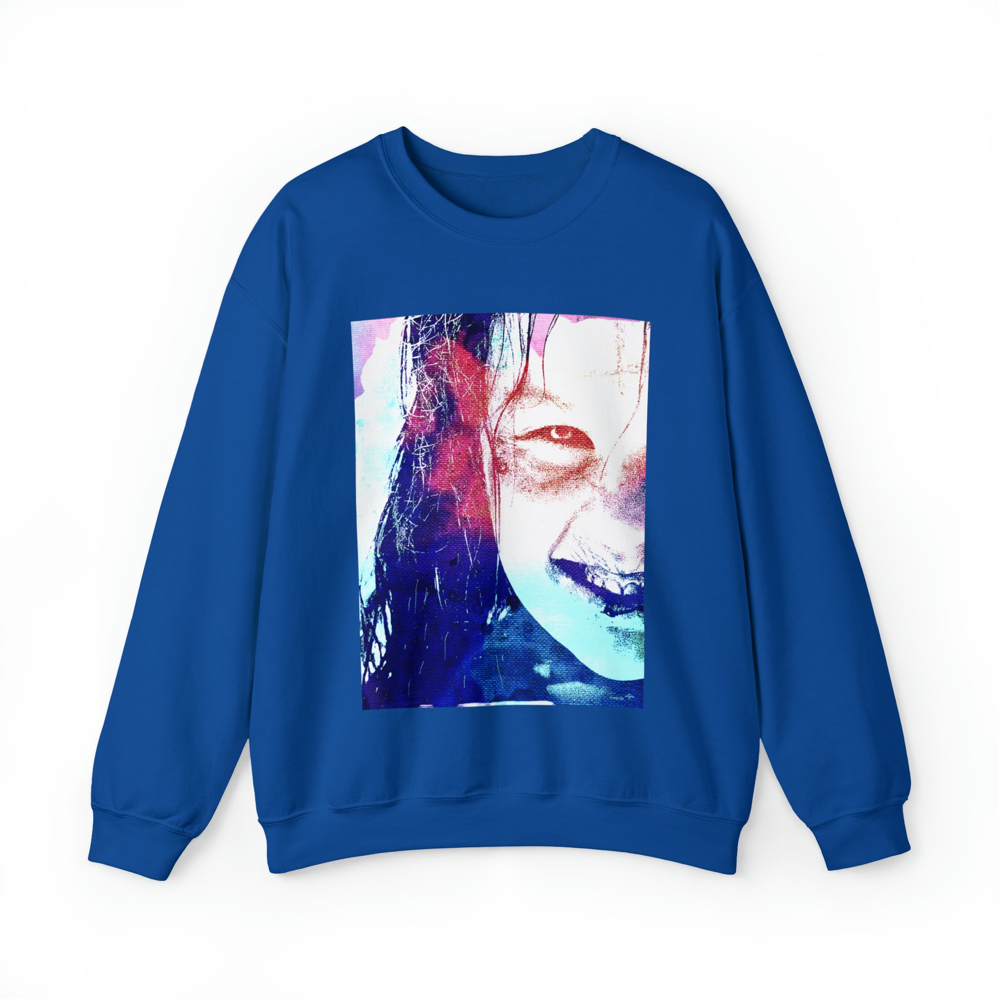 Exorcist Crewneck Sweatshirt (Pink and Navy Variant)