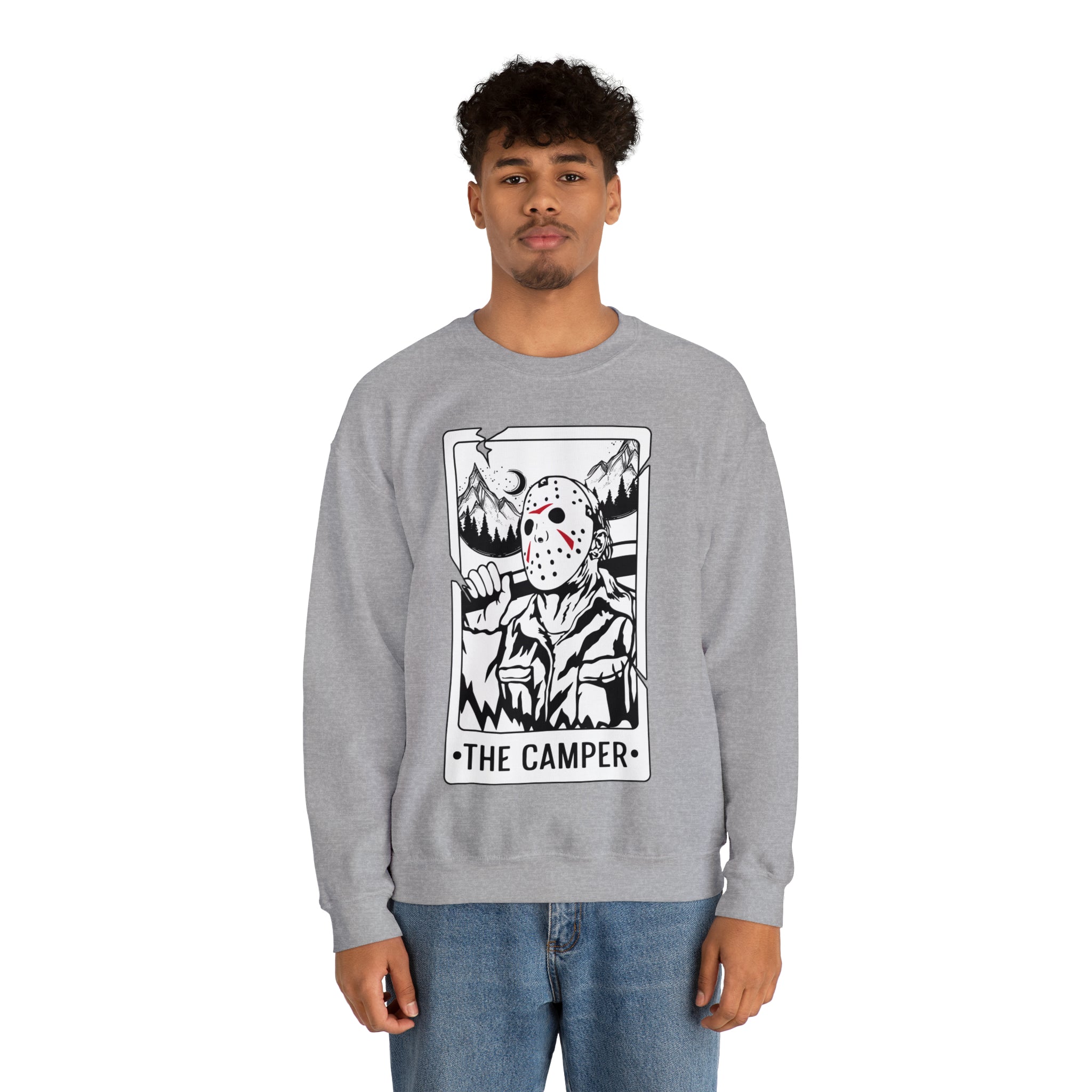 The Camper Tarot Card Crewneck Sweatshirt