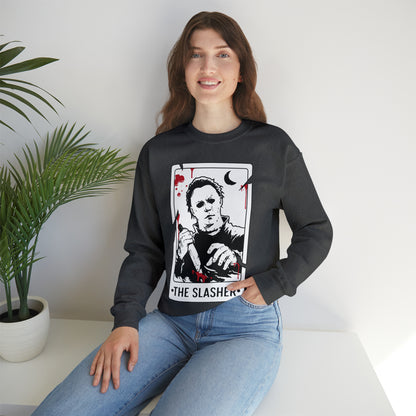 The Slasher Tarot Card Crewneck Sweatshirt