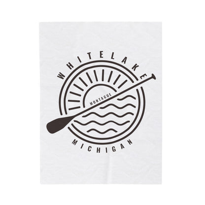 Paddle In The Sun | Velveteen Plush Blanket