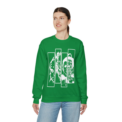 Horror Movie Friends Crewneck Sweatshirt