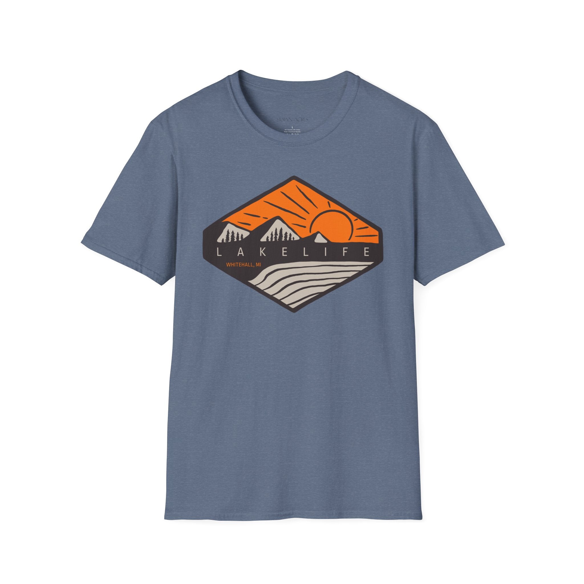 Orange Bluffs | Unisex Softstyle T-Shirt