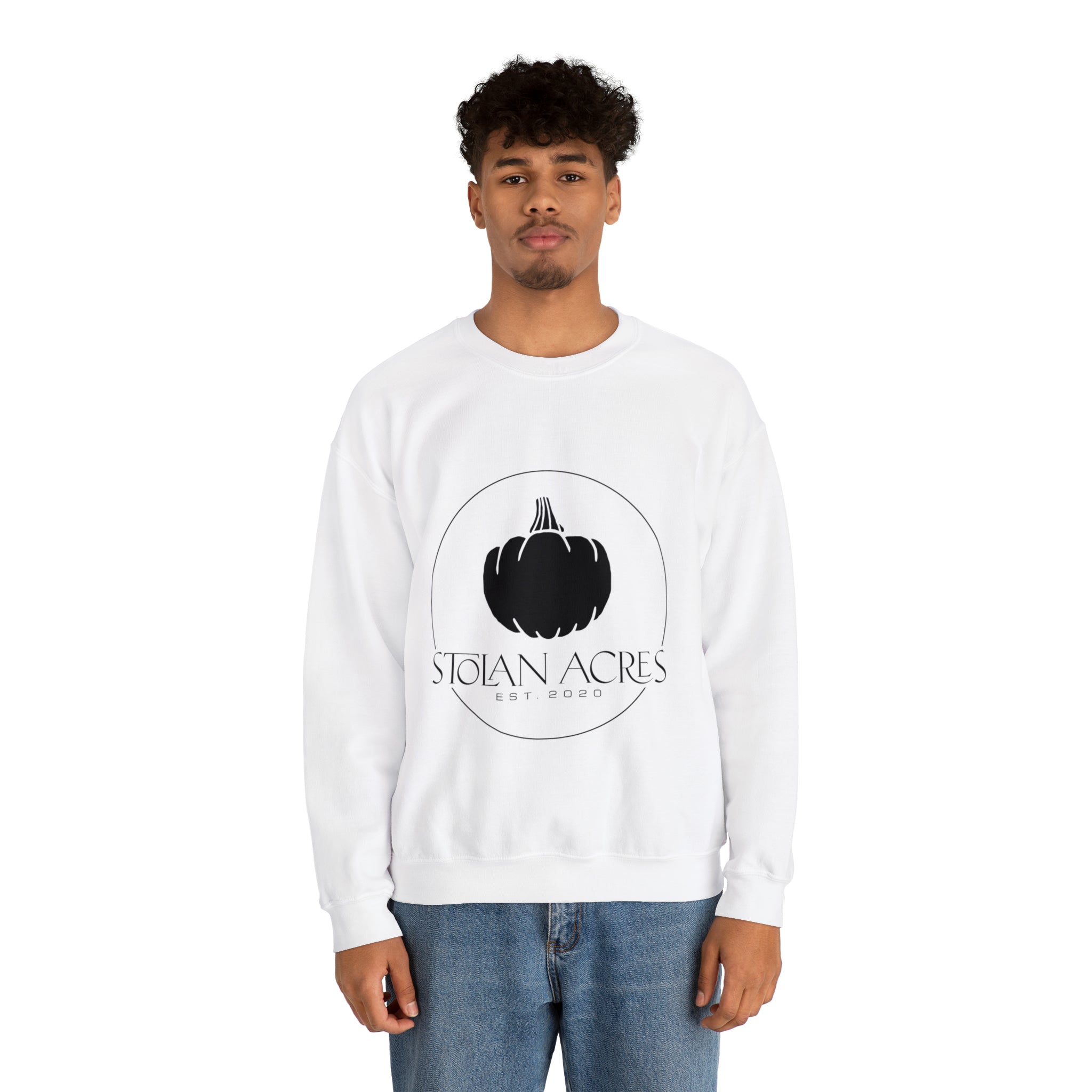 Stolan Acres Pumpkin Crewneck Sweatshirt