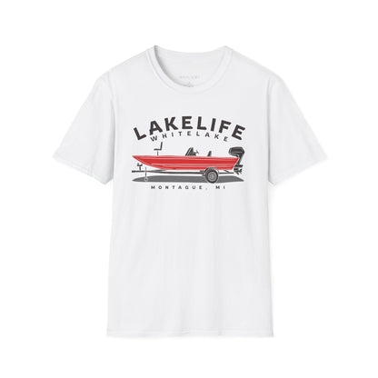 White Lake Fishing | Unisex Softstyle T-Shirt