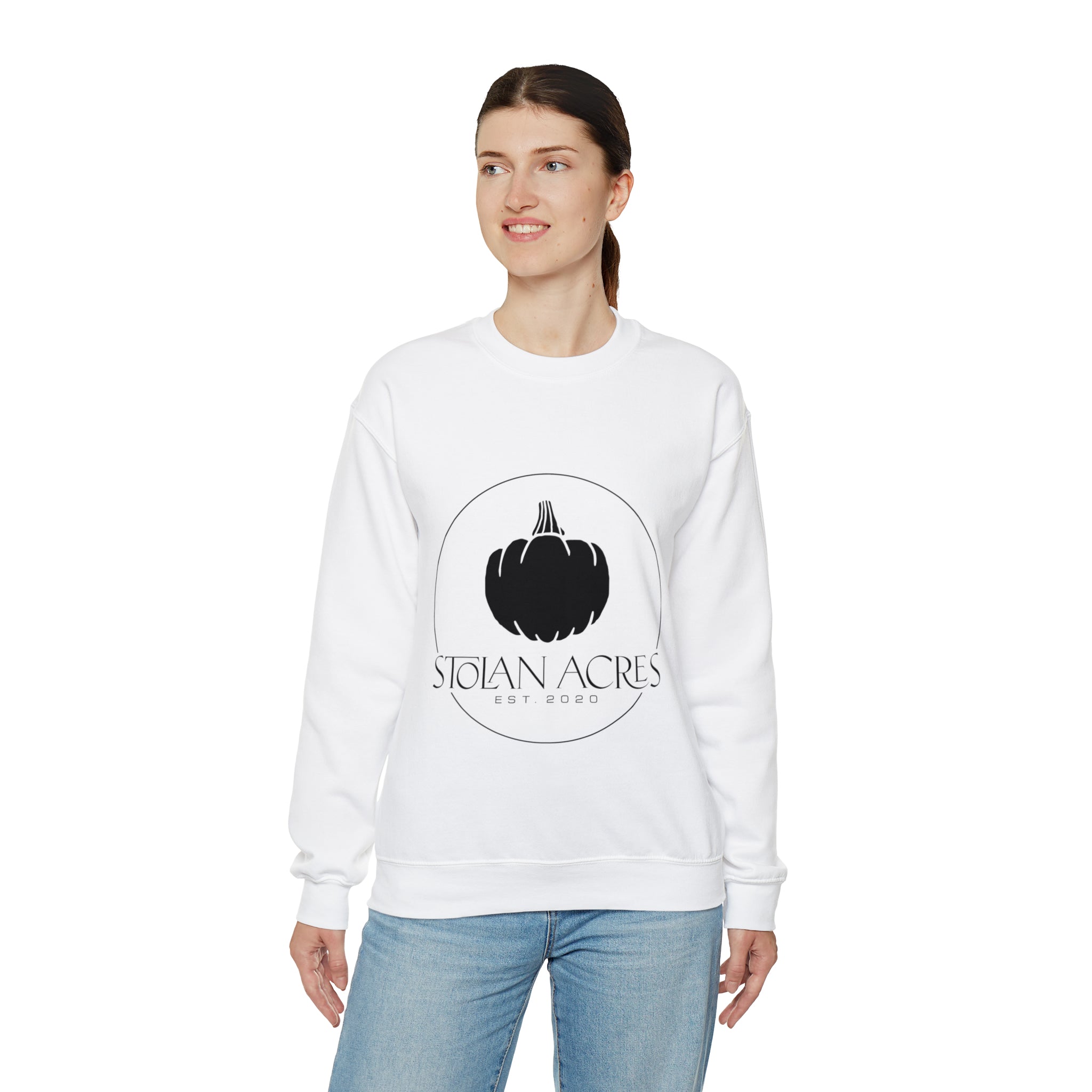 Stolan Acres Pumpkin Crewneck Sweatshirt