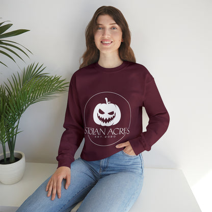 Stolan Acres Jack-O-Lantern Crewneck Sweatshirt