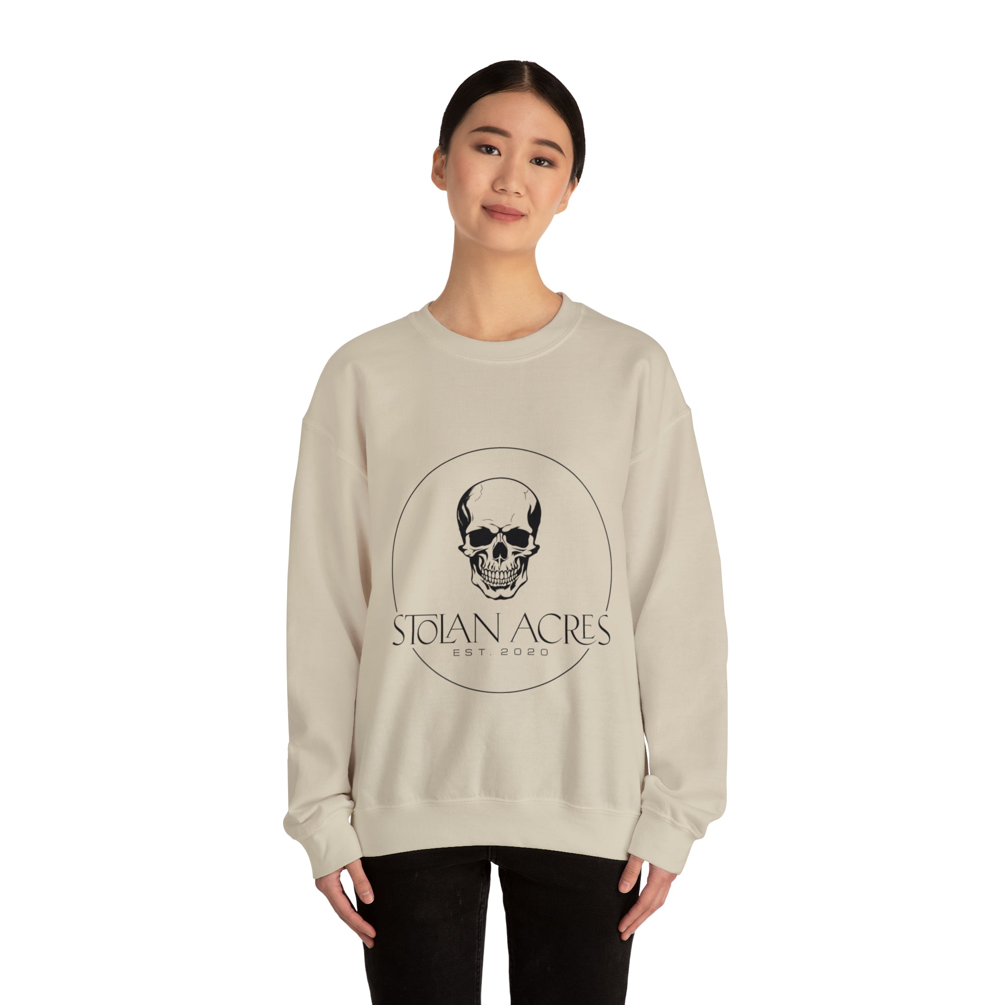 Stolan Acres Skull Crewneck Sweatshirt