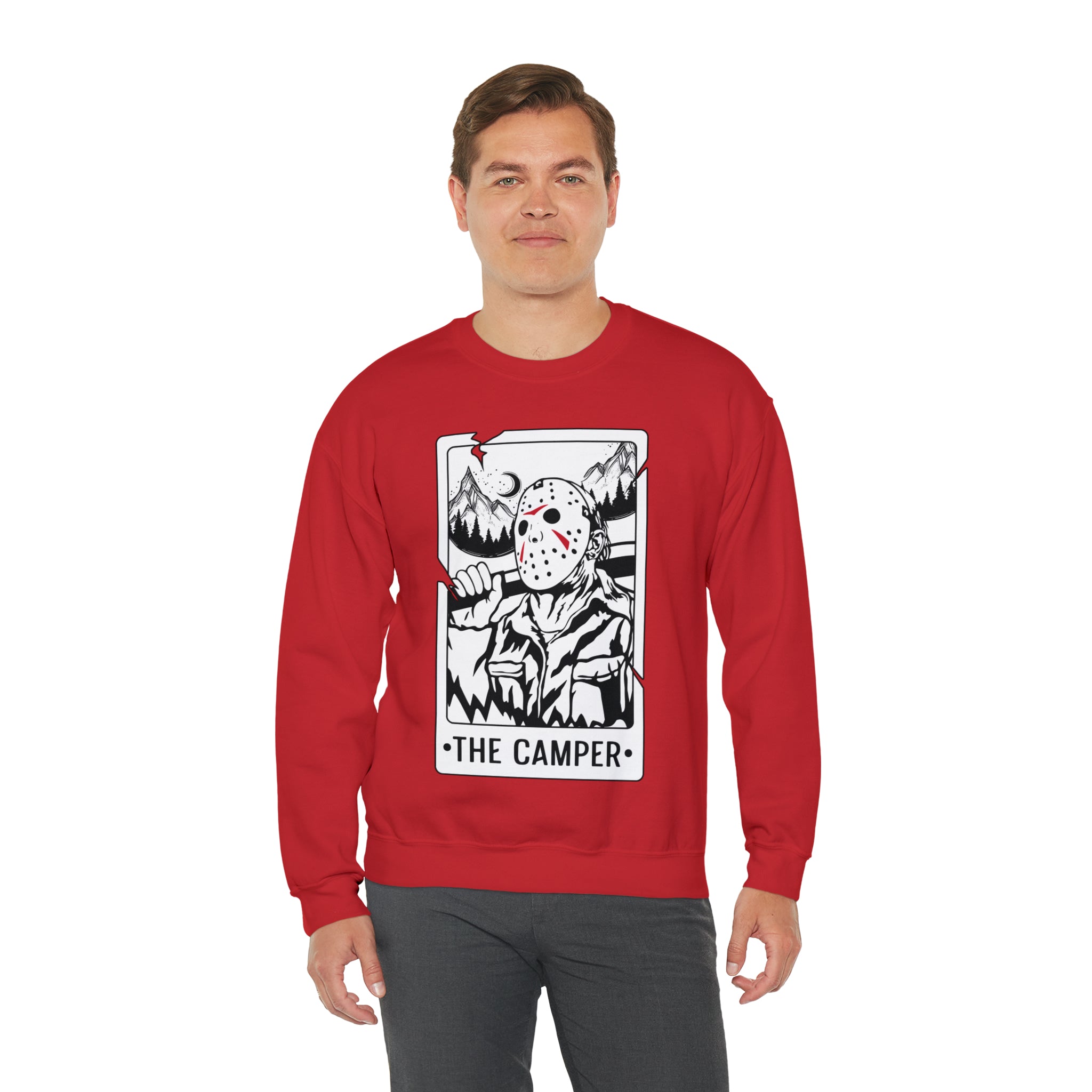The Camper Tarot Card Crewneck Sweatshirt