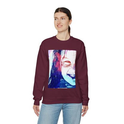 Exorcist Crewneck Sweatshirt (Pink and Navy Variant)