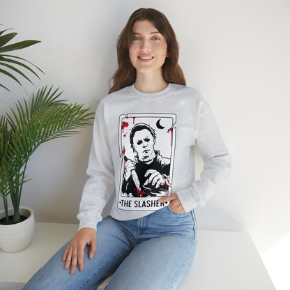 The Slasher Tarot Card Crewneck Sweatshirt