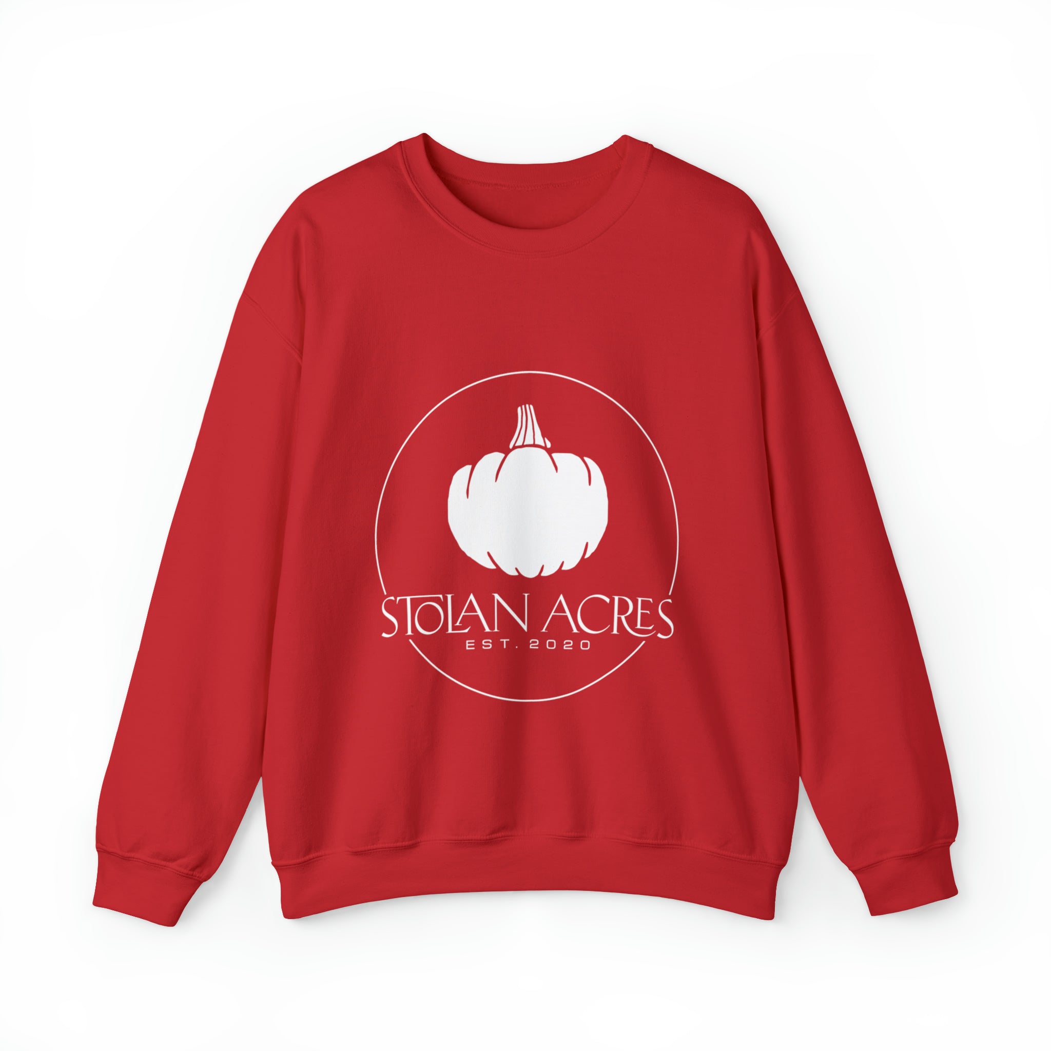 Stolan Acres Pumpkin Crewneck Sweatshirt