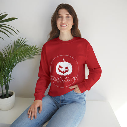Stolan Acres Jack-O-Lantern Crewneck Sweatshirt