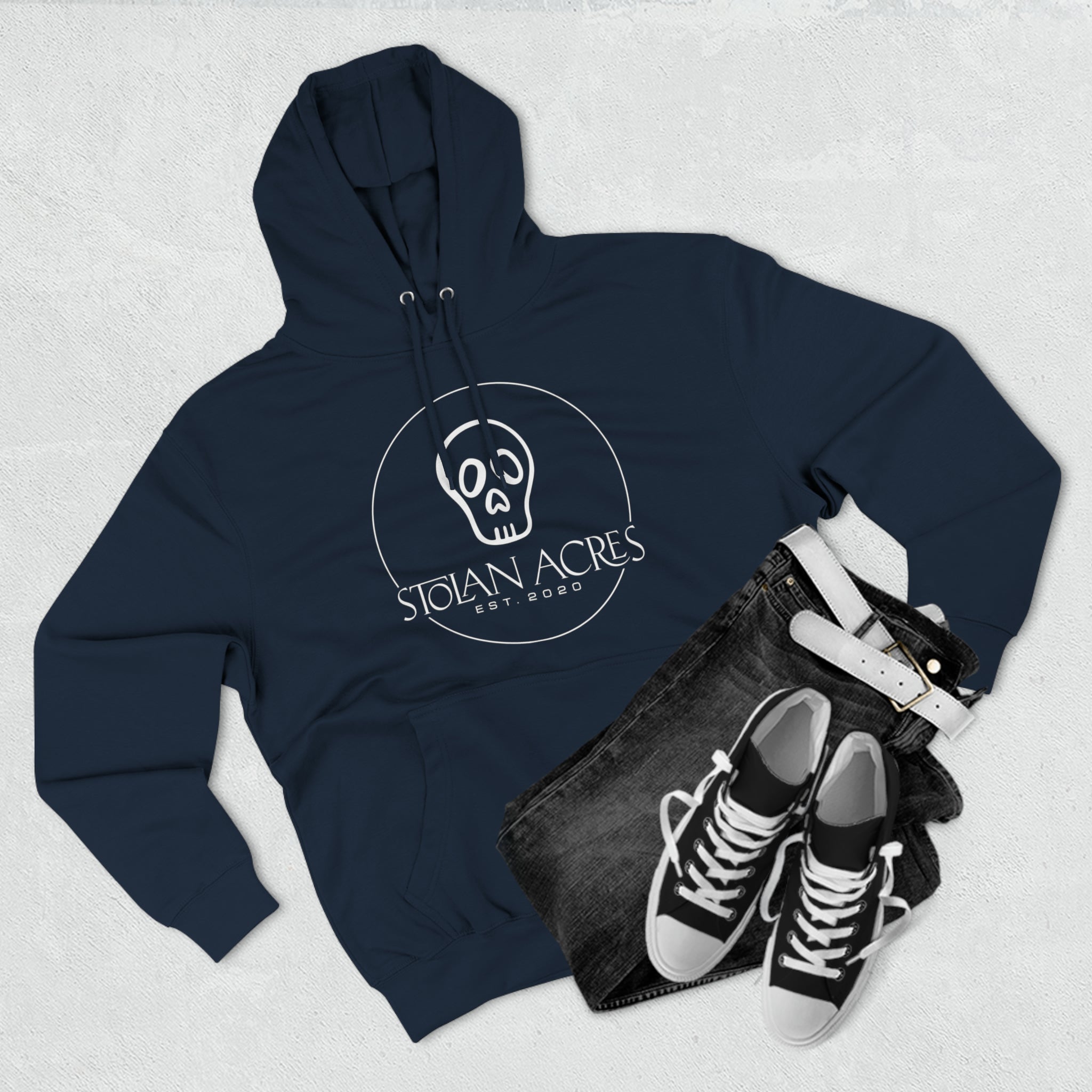 Stolan Acres Skull Hoodie