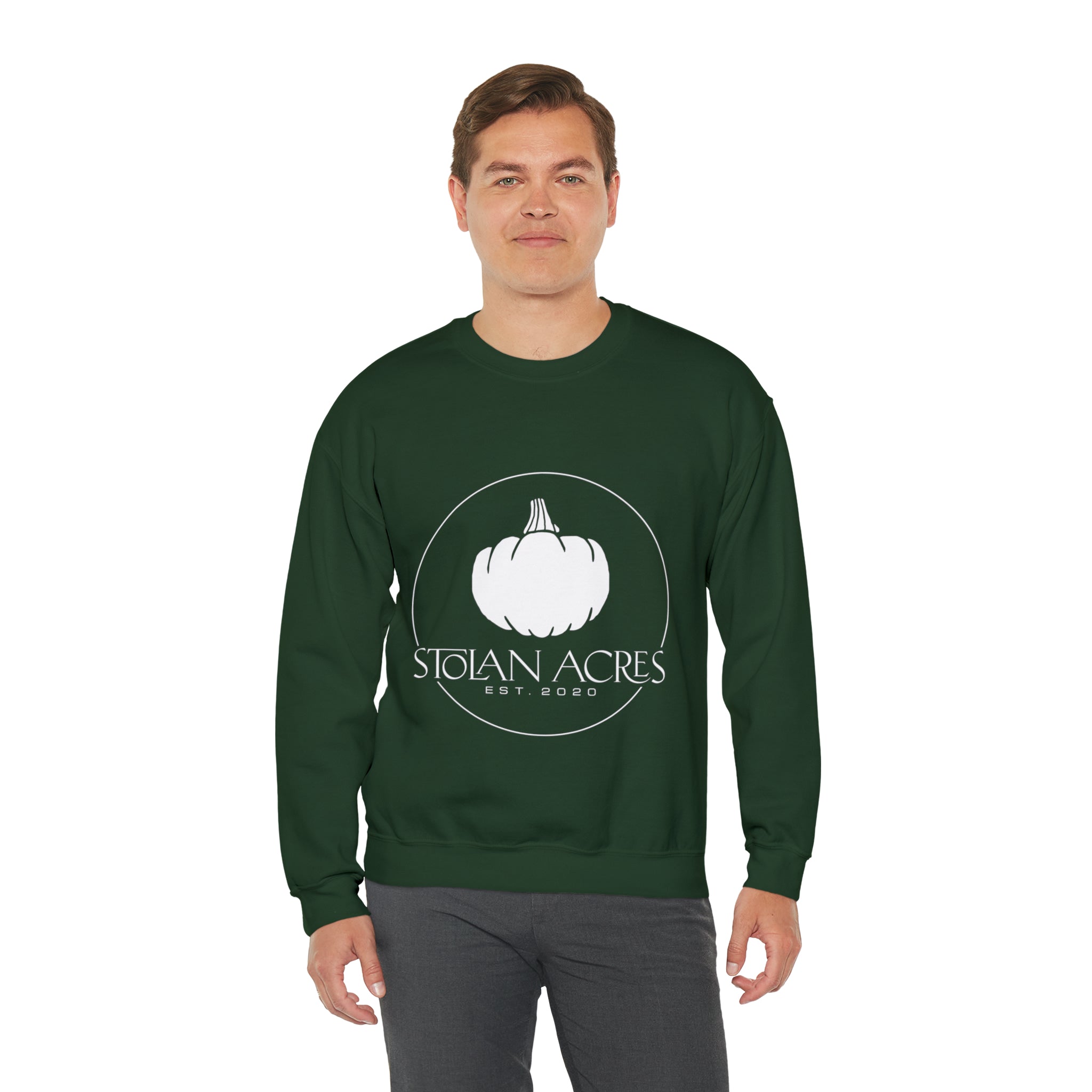 Stolan Acres Pumpkin Crewneck Sweatshirt