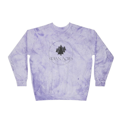 Stolan Acres |  Color Blast Crewneck Sweatshirt
