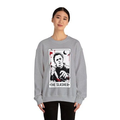 The Slasher Tarot Card Crewneck Sweatshirt