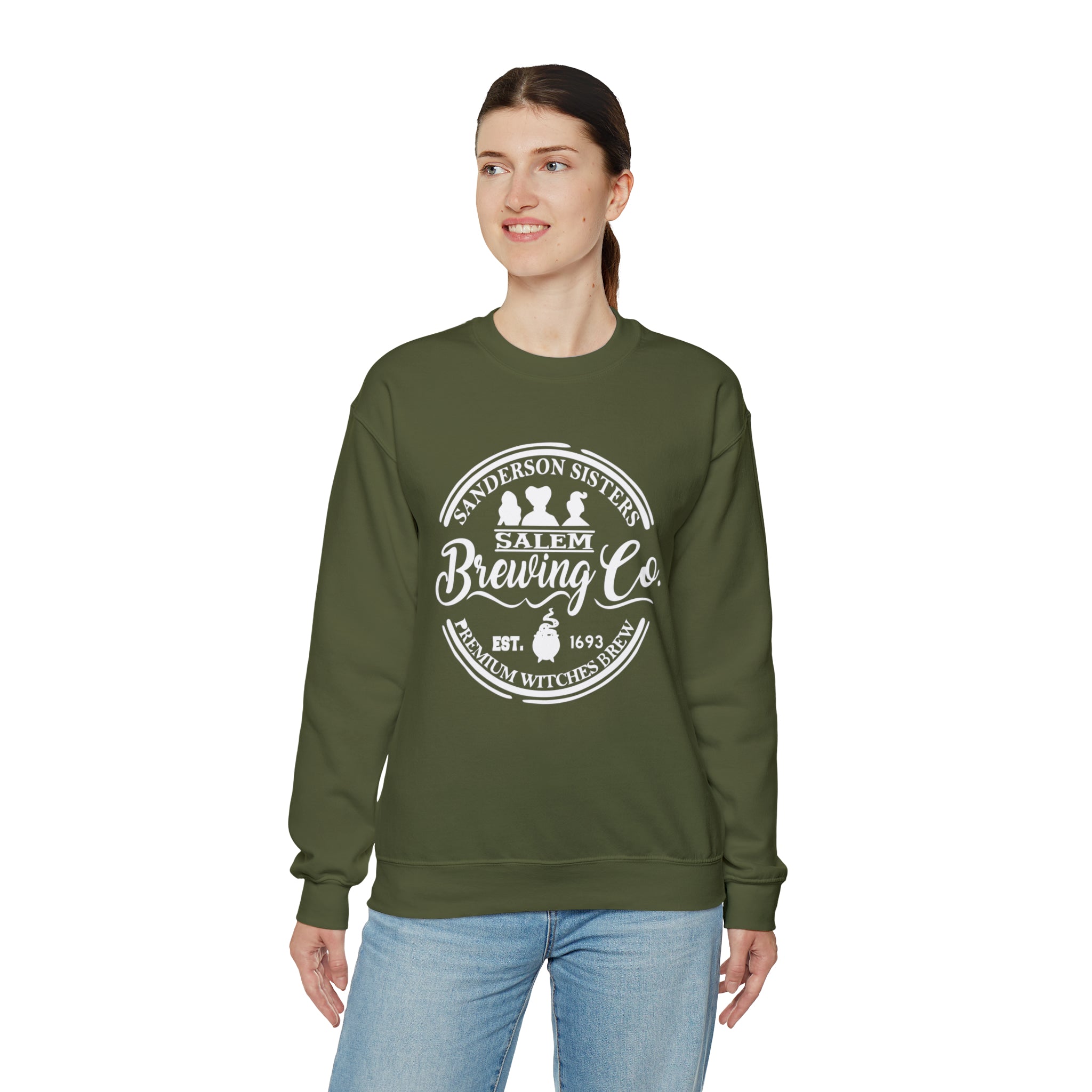 Sanderson Sisters Salem Brewing Co. Crewneck Sweatshirt