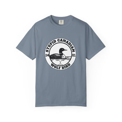 Wolf Bird Graphic Tee | Dry Humor Outdoor Shirt