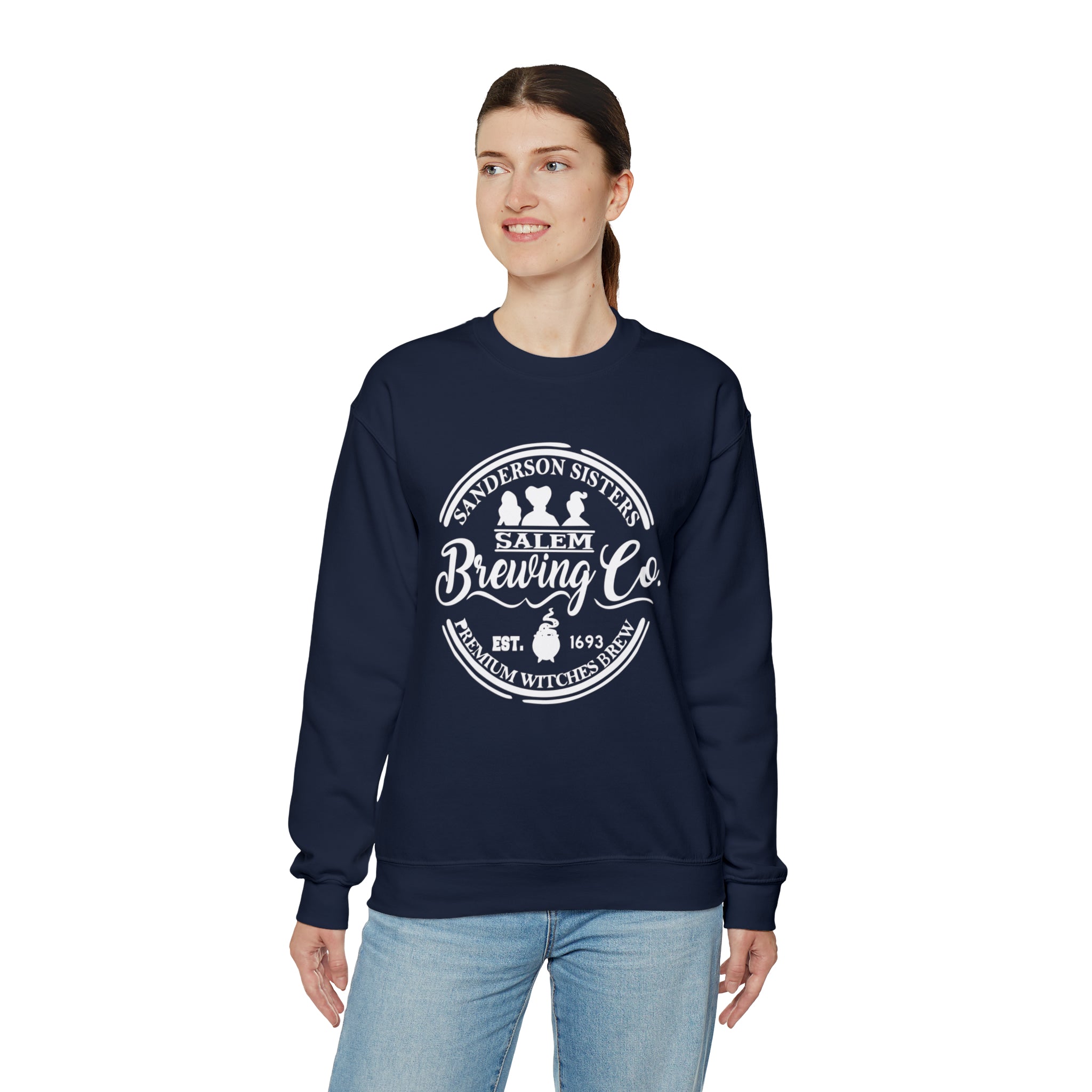 Sanderson Sisters Salem Brewing Co. Crewneck Sweatshirt