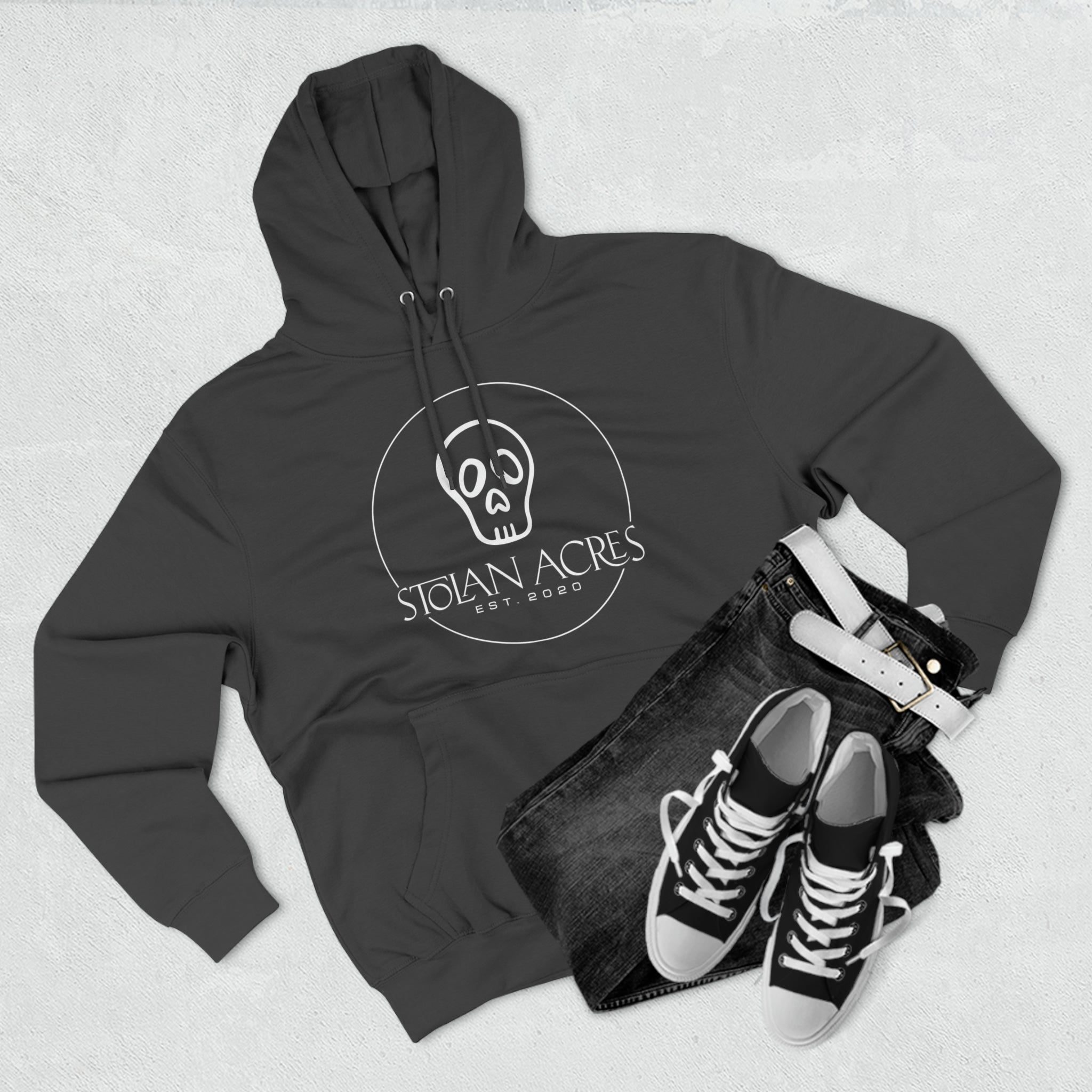Stolan Acres Skull Hoodie