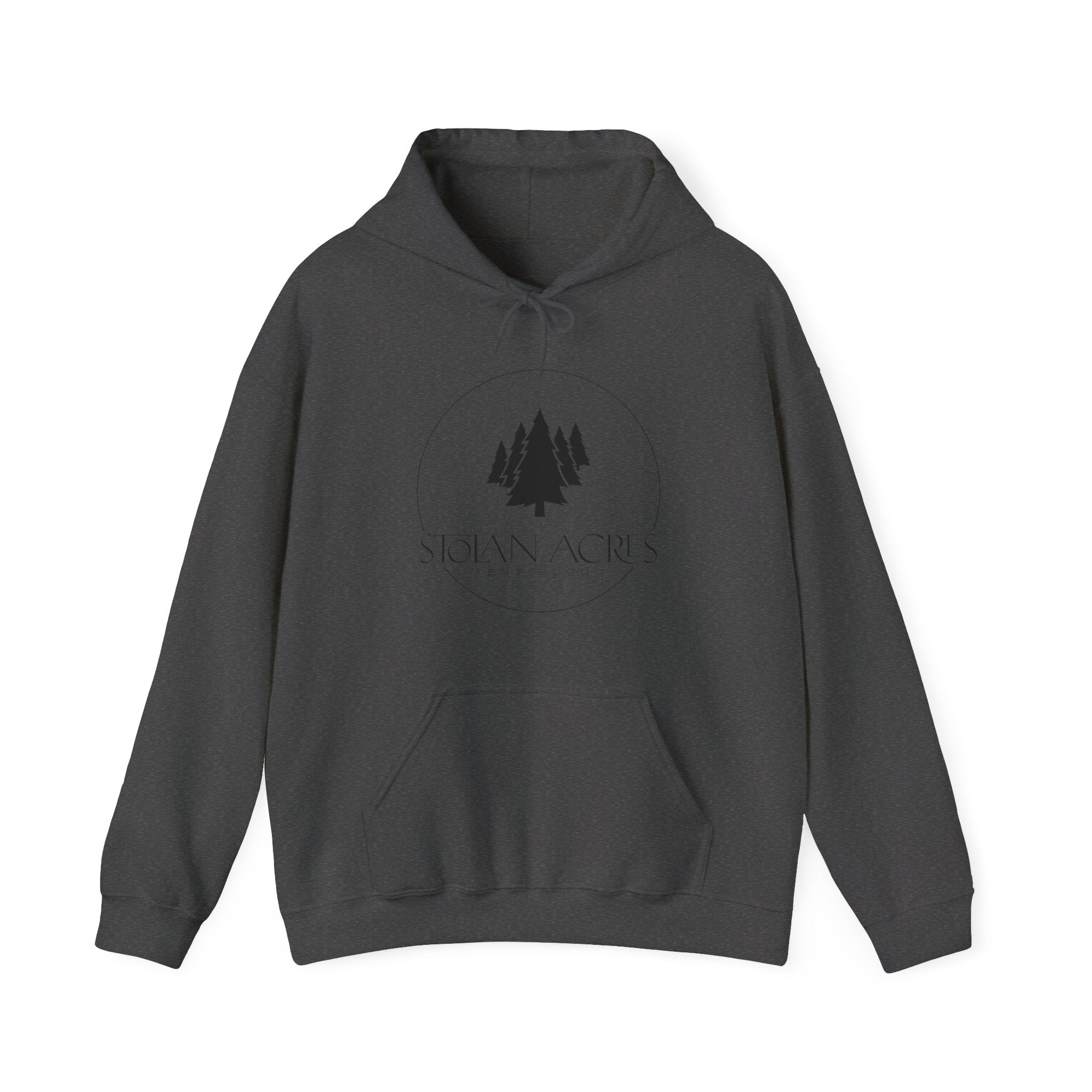 Stolan Acres | Hooded Sweatshirt (Black Logo)