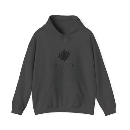 Stolan Acres | Hooded Sweatshirt (Black Logo)