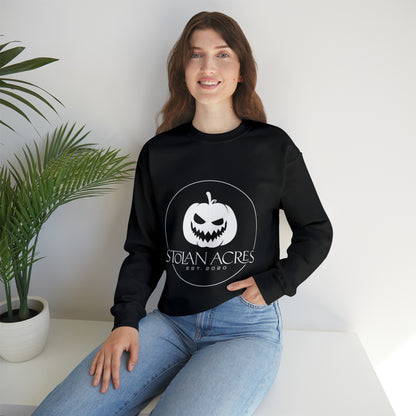 Stolan Acres Jack-O-Lantern Crewneck Sweatshirt