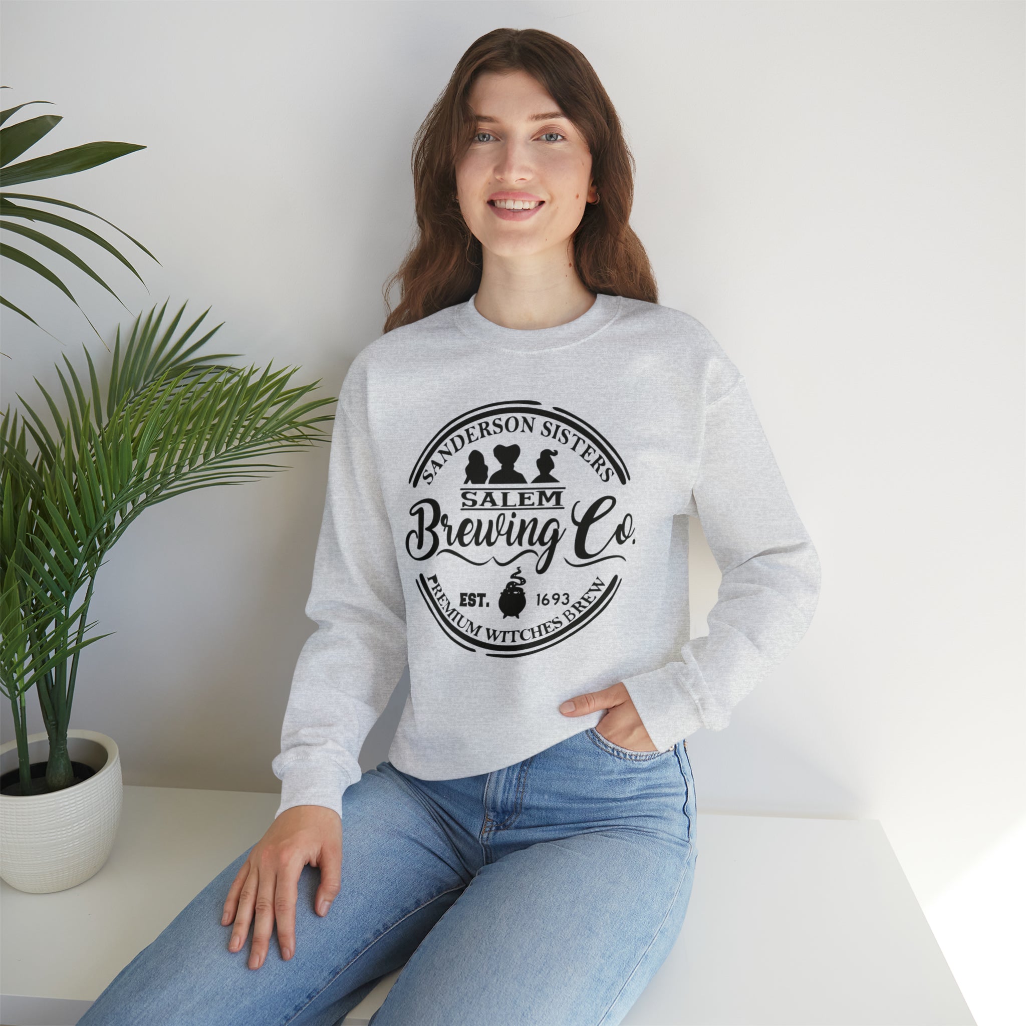 Sanderson Sisters Salem Brewing Co. Crewneck Sweatshirt