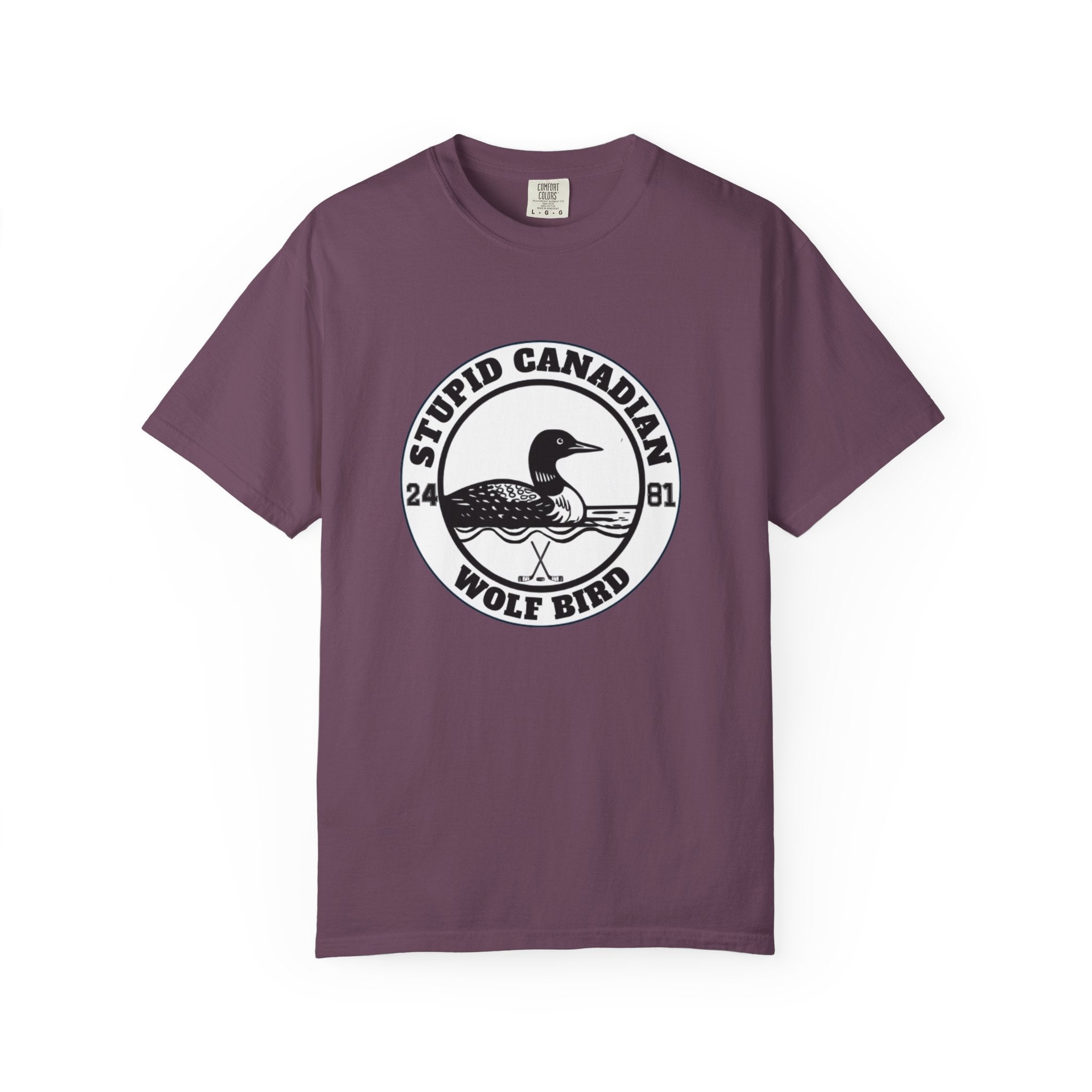 Wolf Bird Graphic Tee | Dry Humor Outdoor Shirt