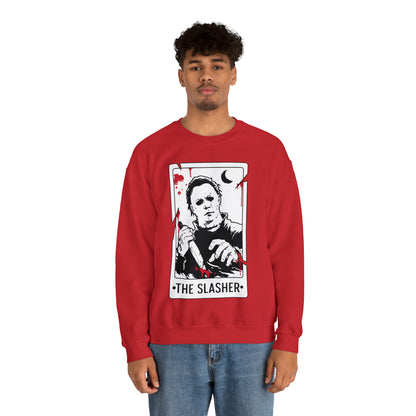 The Slasher Tarot Card Crewneck Sweatshirt