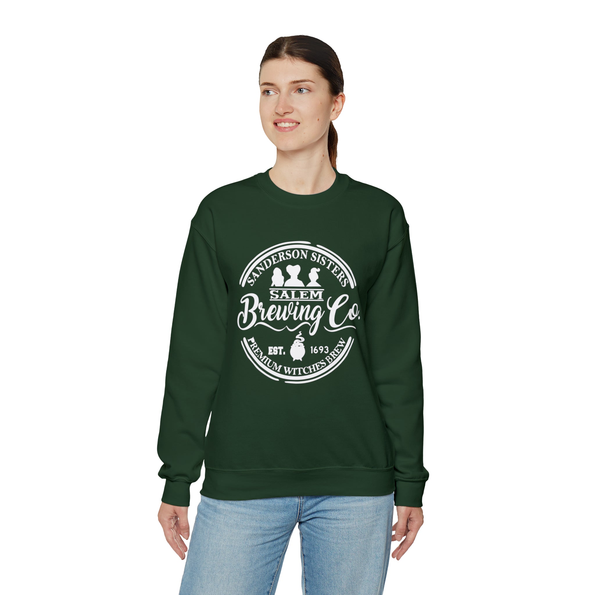 Sanderson Sisters Salem Brewing Co. Crewneck Sweatshirt