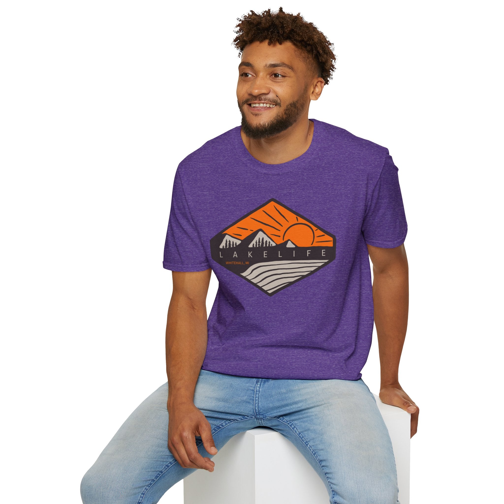 Orange Bluffs | Unisex Softstyle T-Shirt