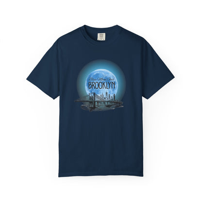 Blue Moon Over Brooklyn Tee – Made for Late Nights & Slow Mornings