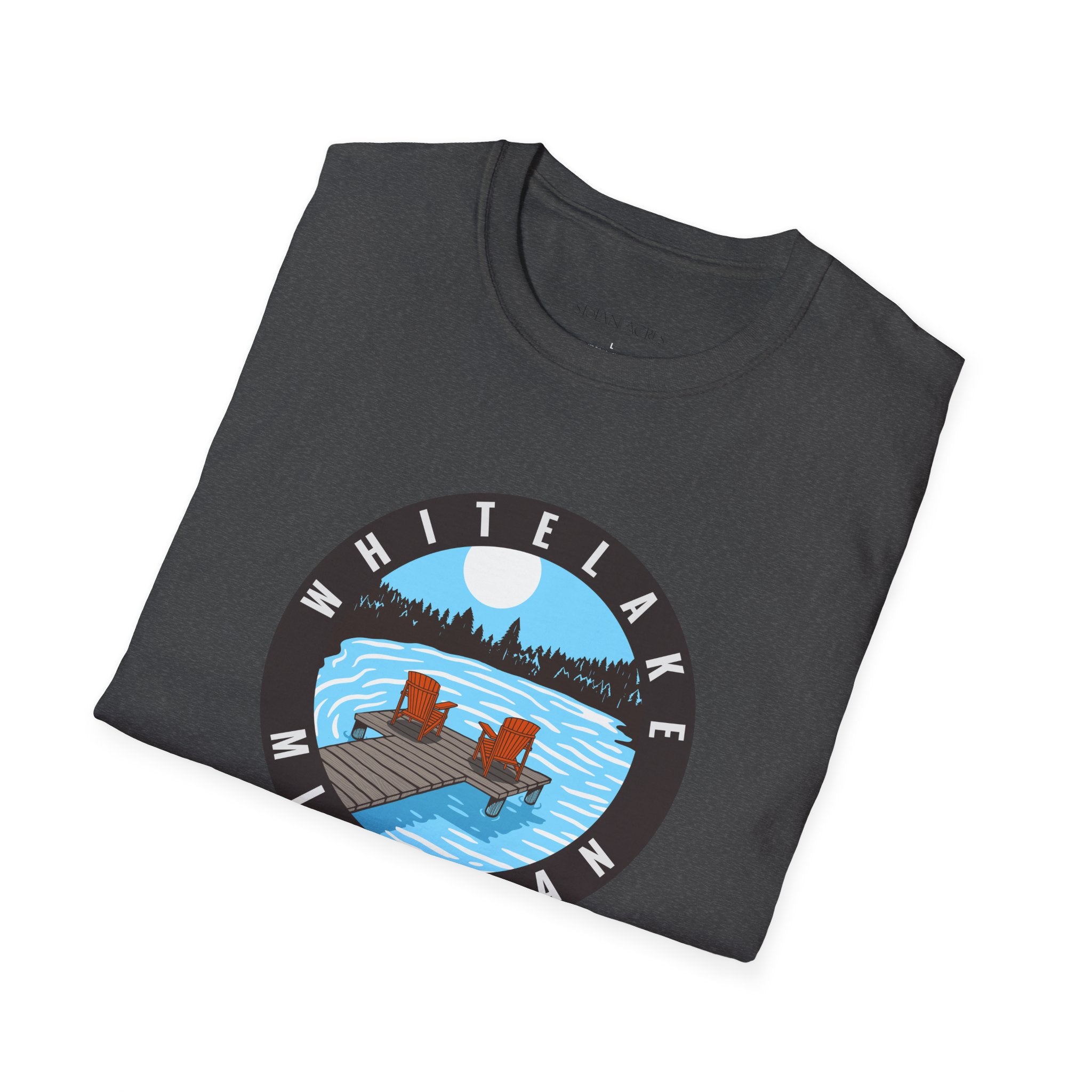White Lake Dock | Unisex Softstyle T-Shirt