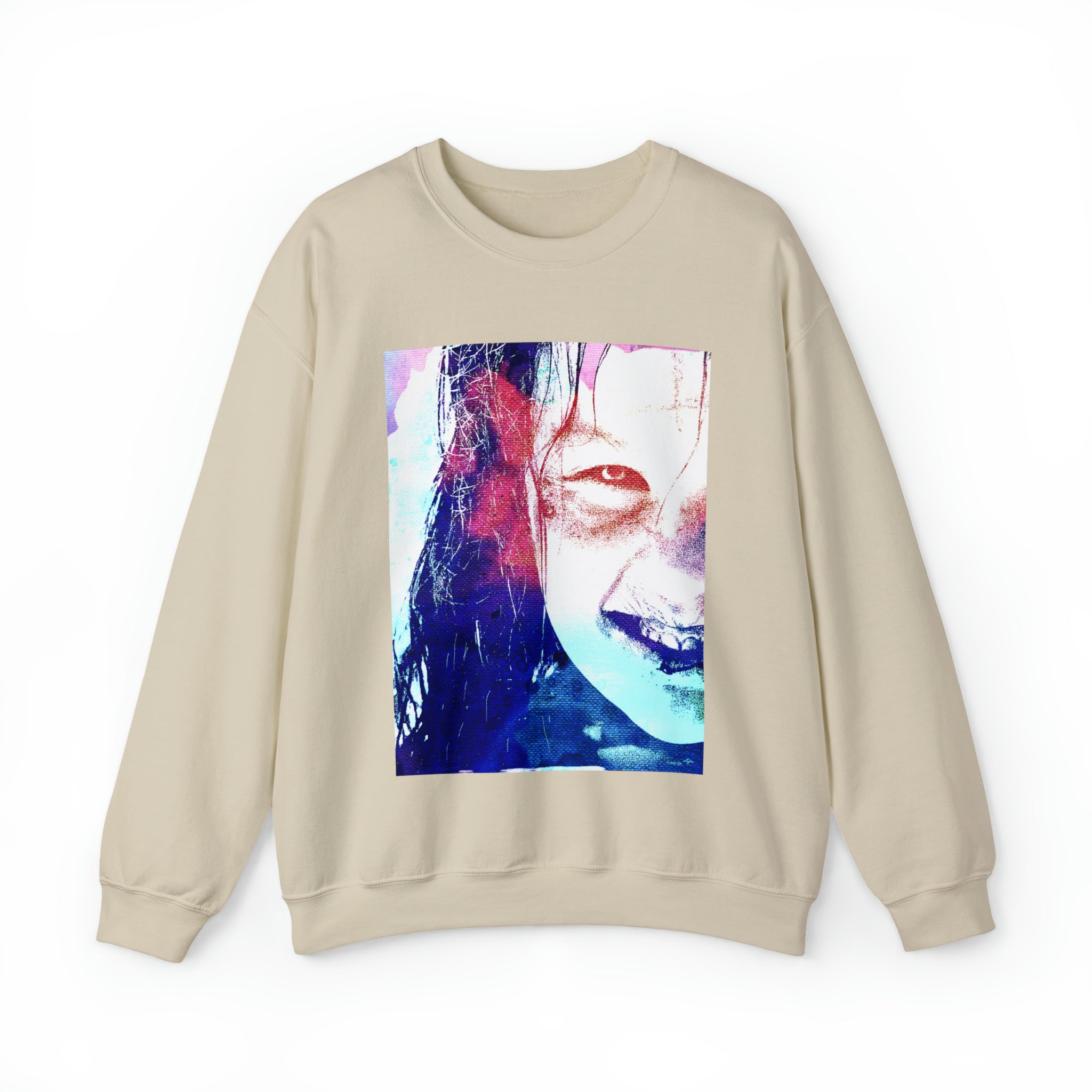 Exorcist Crewneck Sweatshirt (Pink and Navy Variant)