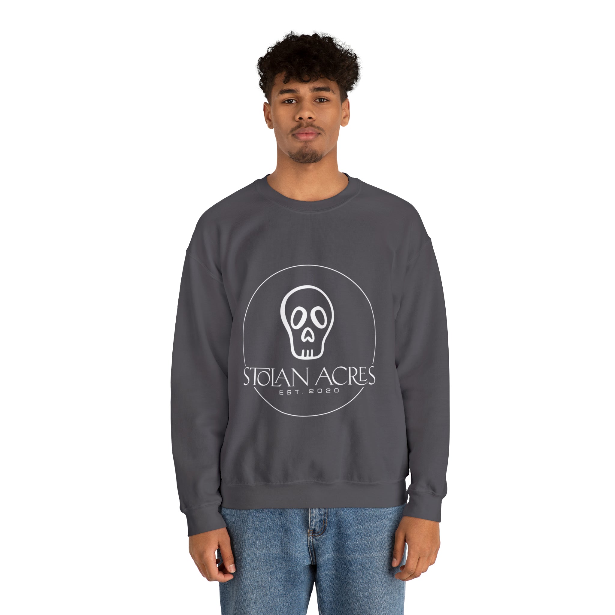 Stolan Acres Skull Crewneck Sweatshirt
