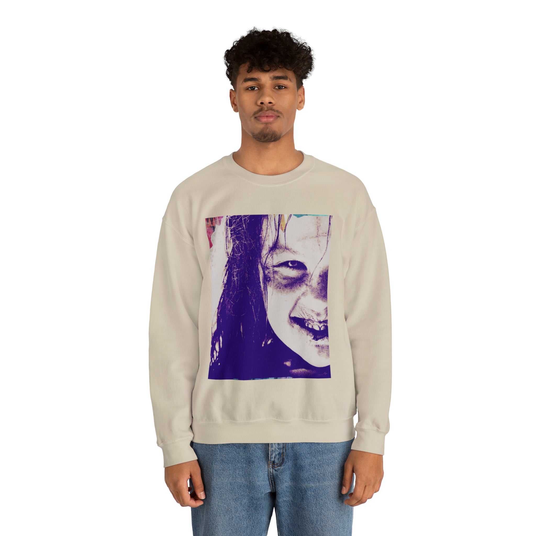 Exorcist Crewneck Sweatshirt (Purple Variant)